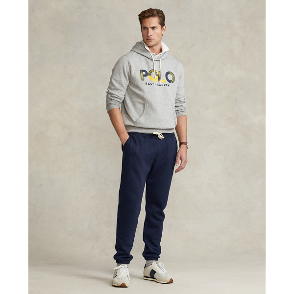 Fleece hoodie met logo Polo Ralph Lauren in 5/Andover heather 4