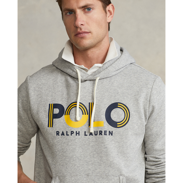 Fleece hoodie met logo Polo Ralph Lauren in 5/Andover heather 6