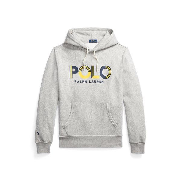 Fleece hoodie met logo Polo Ralph Lauren in 5/Andover heather 2