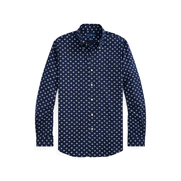 Custom-Fit Stretch-Popelinehemd Polo Ralph Lauren in G&auml;nsebl&uuml;mchen-Deko 2