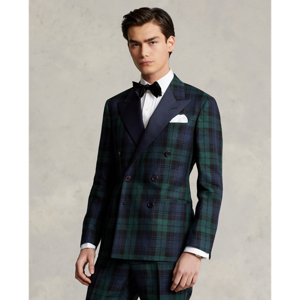 Polo Plaid Linen Tuxedo
