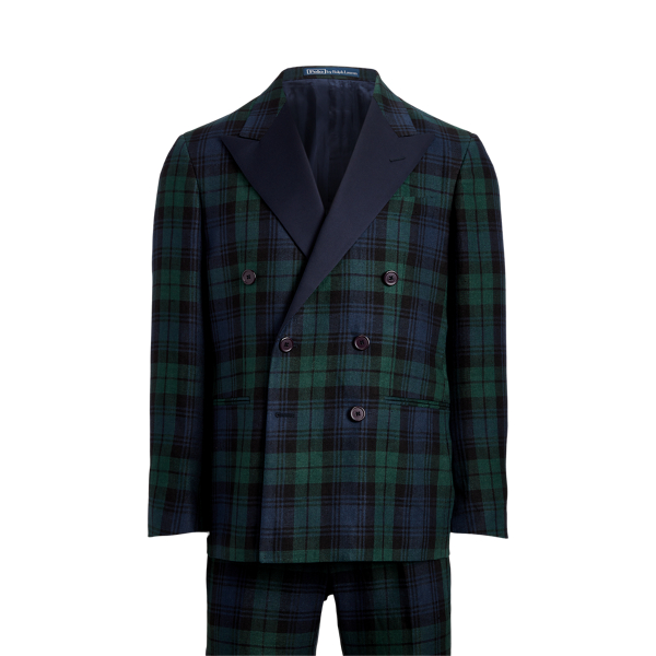 Polo Plaid Linen Tuxedo Polo Ralph Lauren 1