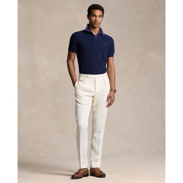 Polo ralph lauren classic fit pleated pant best sale