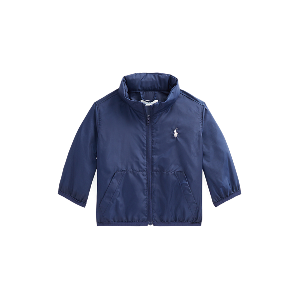 Water-Resistant Packable Jacket Baby Girl 1