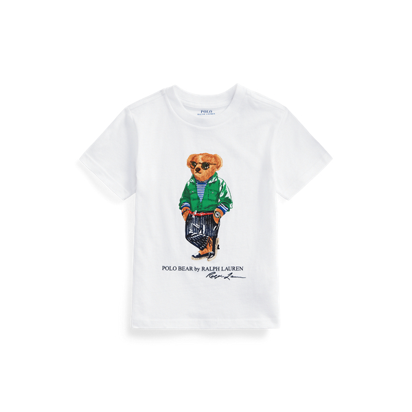 Polo Bear Cotton Jersey T-Shirt