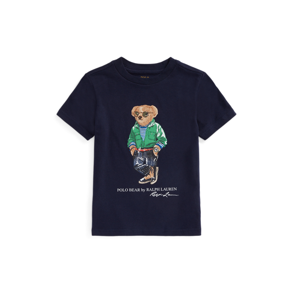 Polo Bear Cotton Jersey T-Shirt