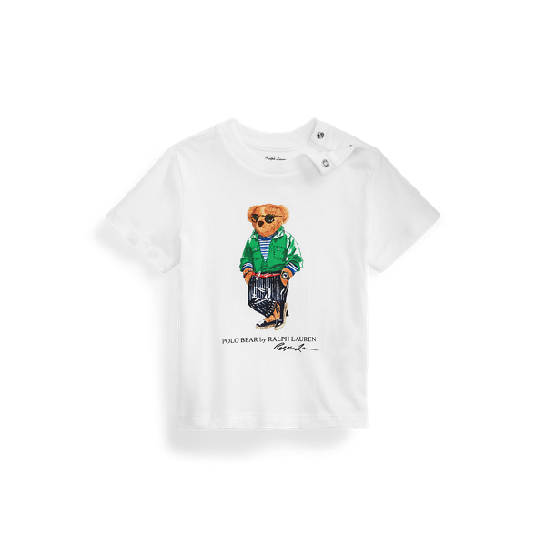 Polo Bear Cotton Jersey T-shirt Baby Boy 1