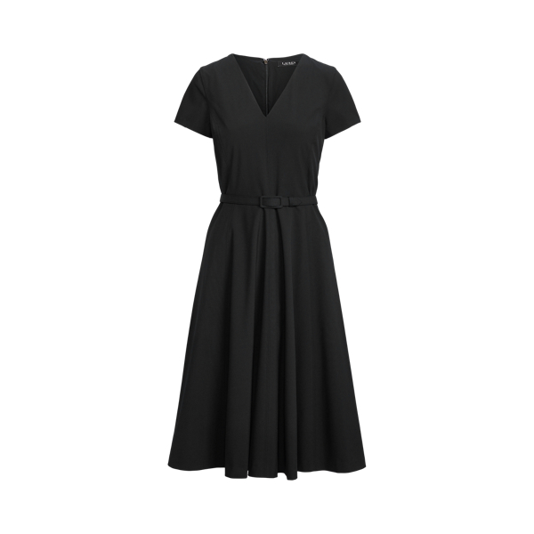 Robe stretch &agrave; manches courtes Lauren en 1