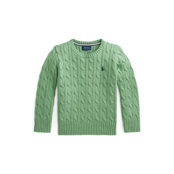 Cable-Knit Cotton Jumper