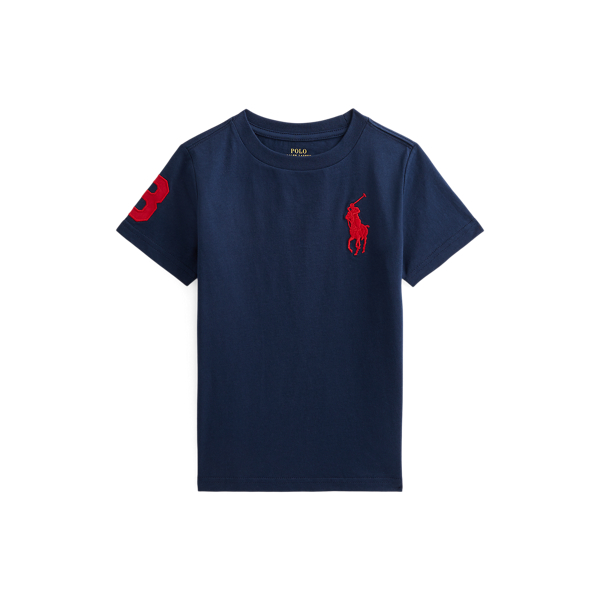 T Shirt aus Baumwolljersey mit Big Pony fur Jungen Ralph Lauren DE