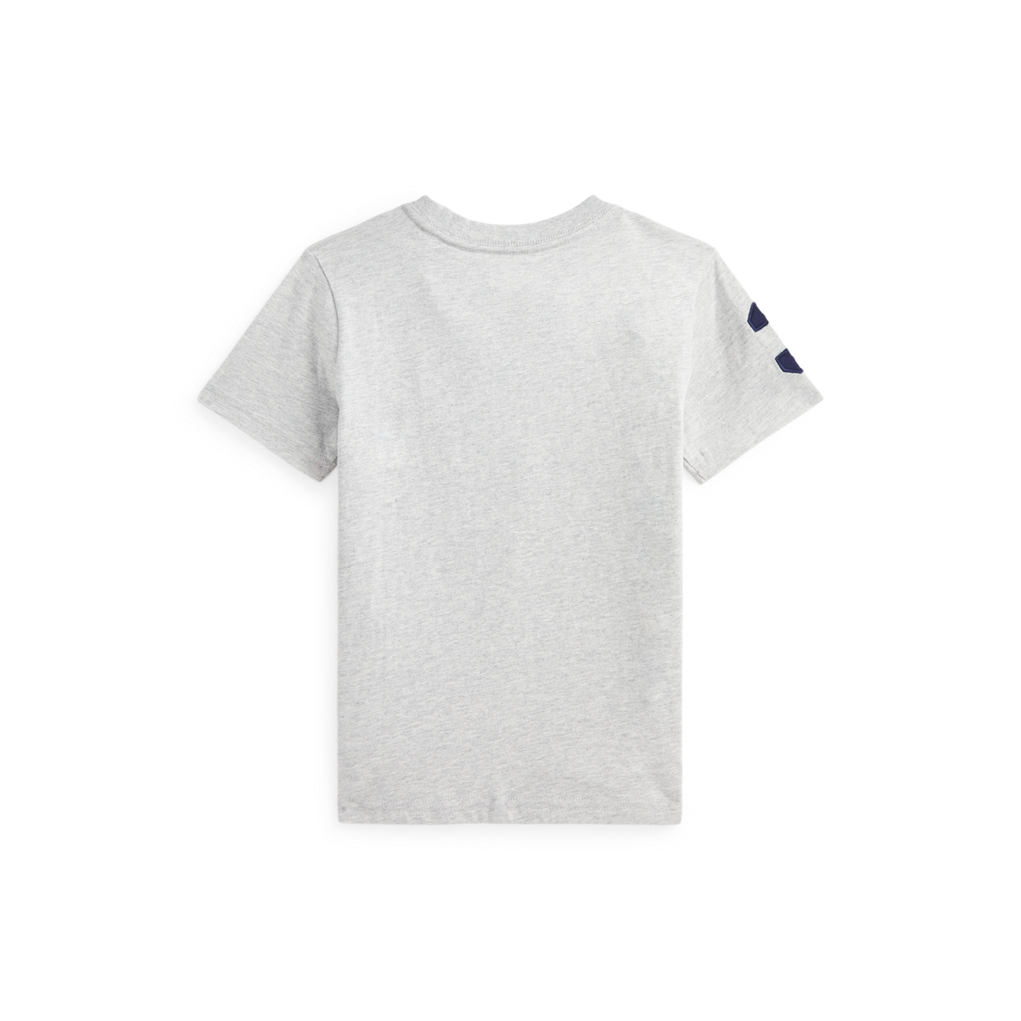 Детская футболка Ralph Lauren Big Pony Cotton Jersey, цвет: Меланжевый — фото 1