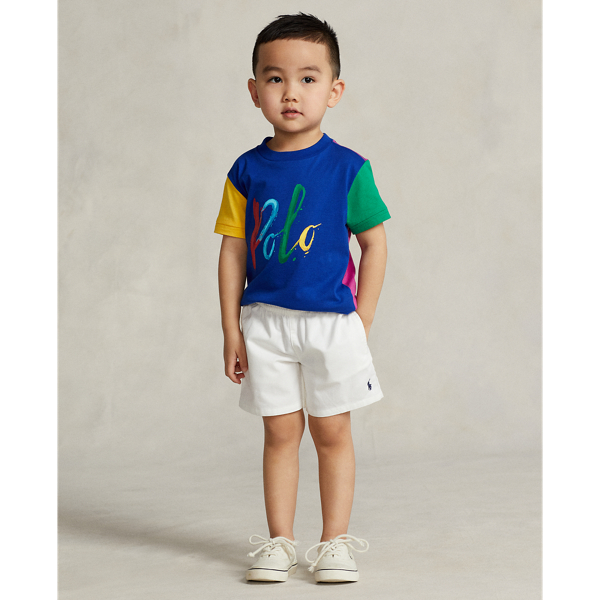 Cruise Navy Color-Blocked Logo Cotton Tee Boys 2-7 4