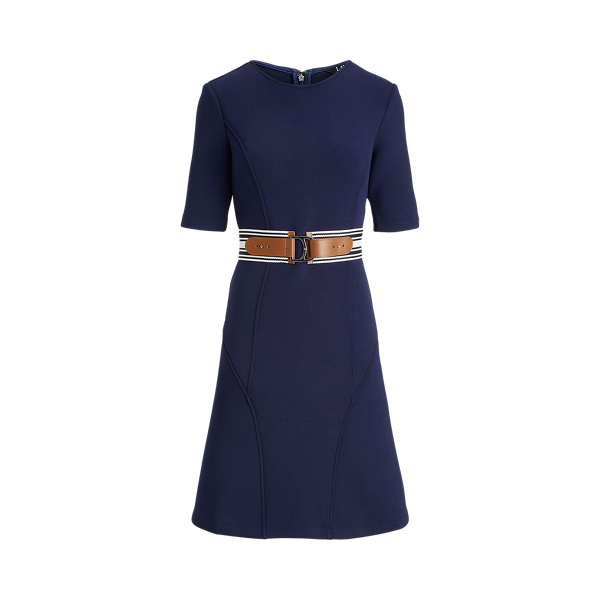 Robe ceintur&eacute;e resserr&eacute;e et &eacute;vas&eacute;e Lauren en 1