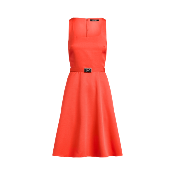 Vestido de c&oacute;ctel de faya sin mangas Lauren en 1