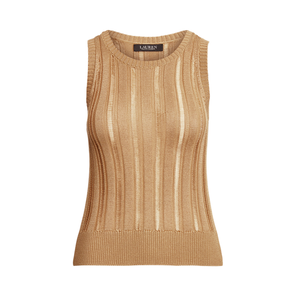 Pointelle Sleeveless Jumper Lauren 1