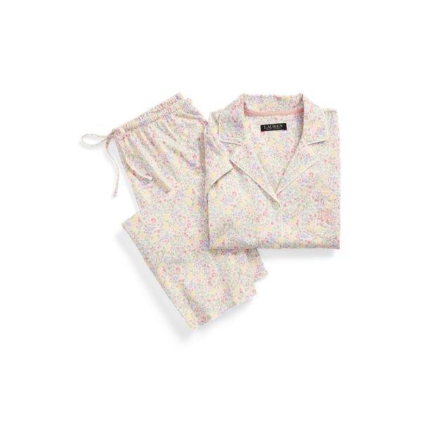 Floral Cotton-Blend Sleep Set Lauren 1