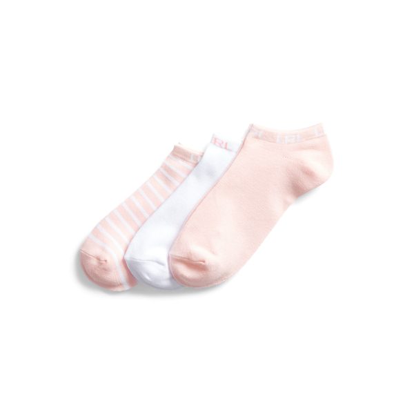 Cotton-Blend Ankle Sock Three-Pack Lauren 1