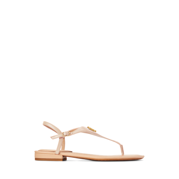 Sandali Ellington in cuoio nappa Lauren in 1