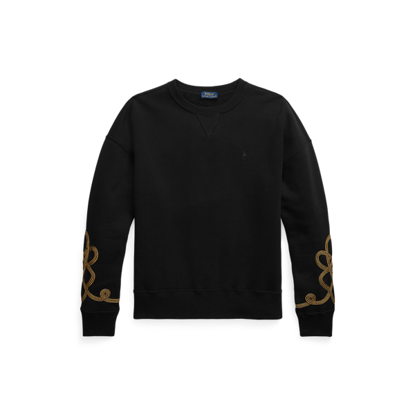 Sweat en molleton &agrave; soutache Polo Ralph Lauren en 1