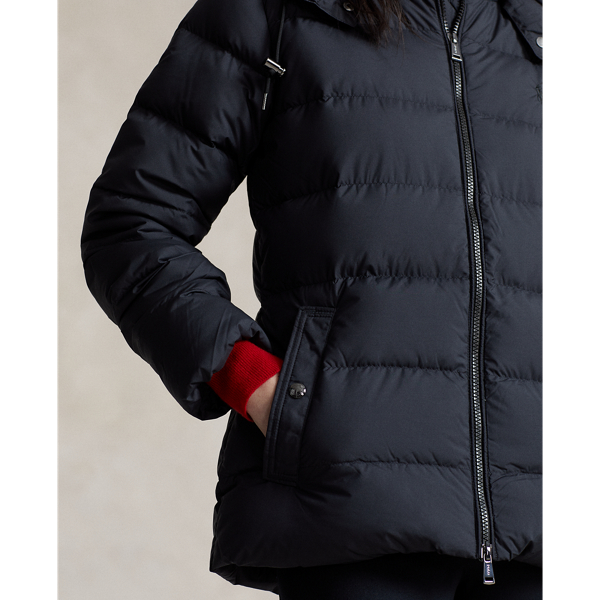 Black Belmont Down-Filled Jacket Polo Ralph Lauren 6