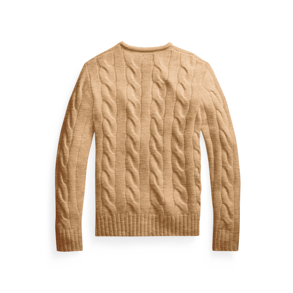Camel Melange Wool-Blend Rollneck Jumper Polo Ralph Lauren 2