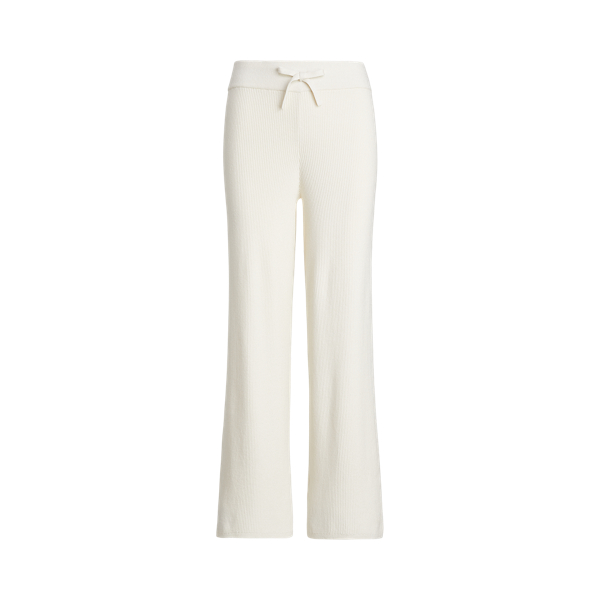 Pantaloni in maglia a coste gamba larga Lauren in 1