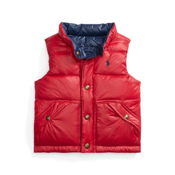 Reversible Water-Repellent Down Gilet