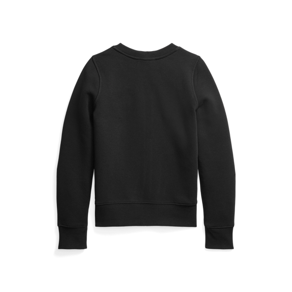 Mf02 Polo Black Fleece Graphic Sweatshirt Girls 7-14 Years 2