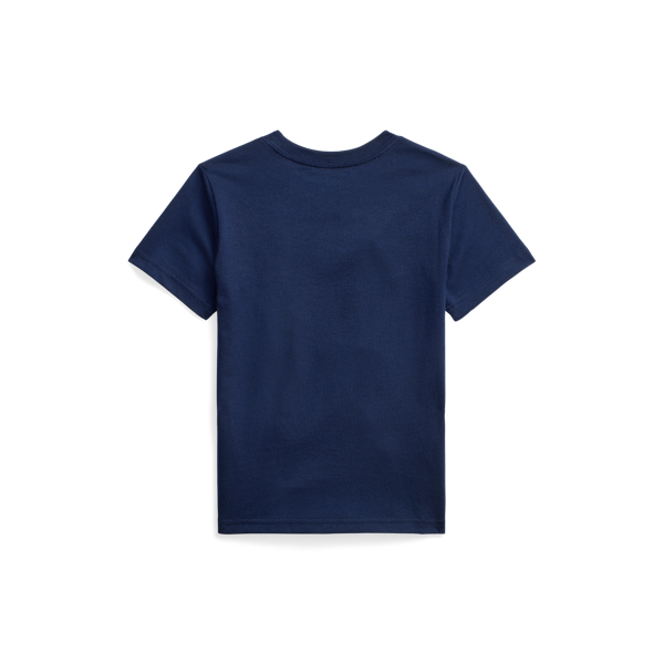 Cruise Navy Polo Bear Logo Cotton Tee Boys 1.5-6 Years 2
