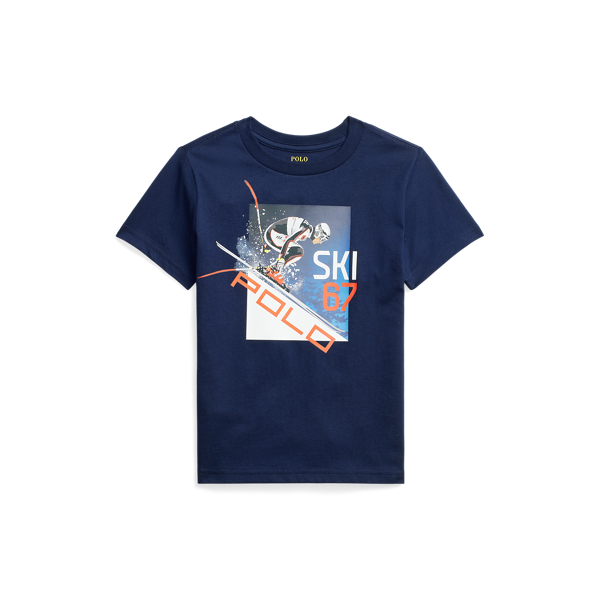 Polo Bear Logo Cotton Tee Boys 1.5-6 Years 1