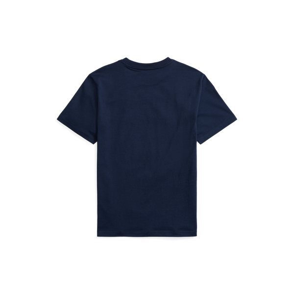 Refined Navy Ski Polo Bear Cotton Tee Boys 6-14 Years 2