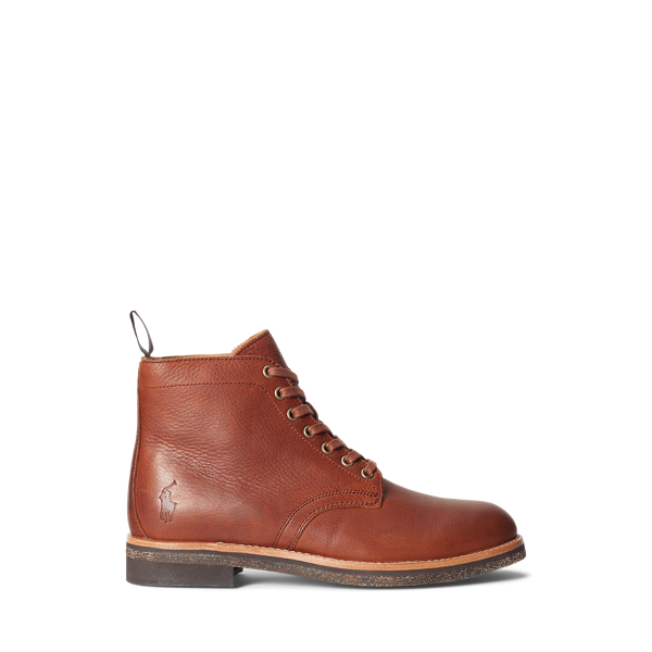 Tumbled Leather Boot Polo Ralph Lauren 1