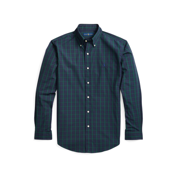 Custom Fit Plaid Poplin Shirt Polo Ralph Lauren 1