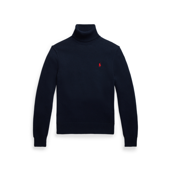 Cotton Turtleneck Jumper