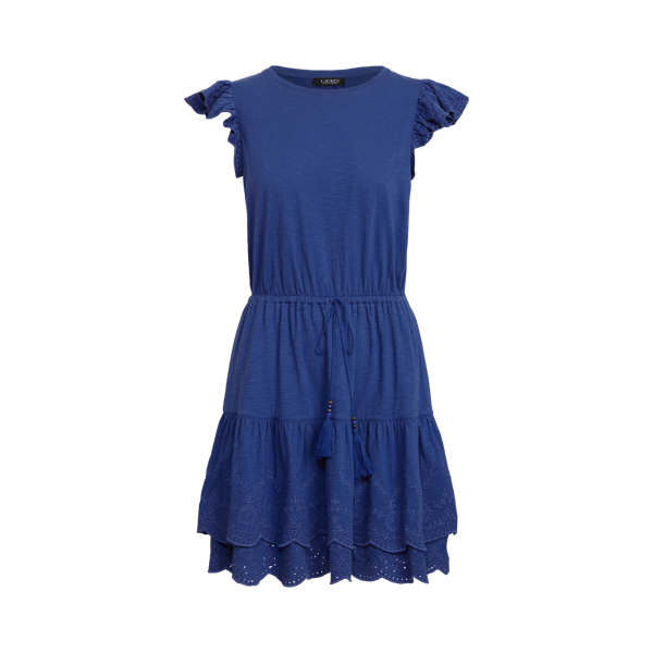 Eyelet Jersey Dress Lauren 1