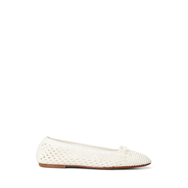 Crochet Ballet Flat Polo Ralph Lauren 1