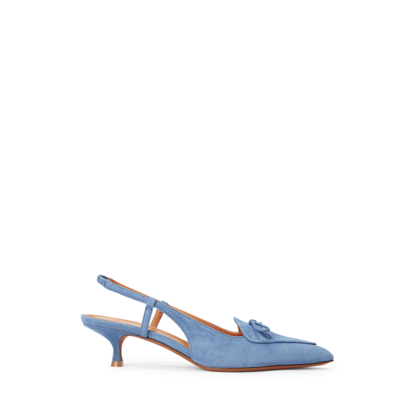 Zapato destalonado de piel de cabra