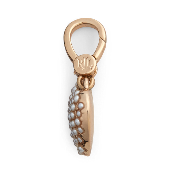 Pearl Heart Charm Charm Lauren 2