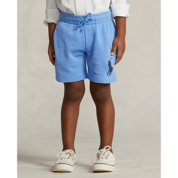 Harbor Island Blue Big Pony Spa Terry Short Boys 2-7 4