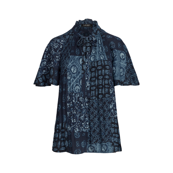Geo-Print Georgette Blouse Lauren 1