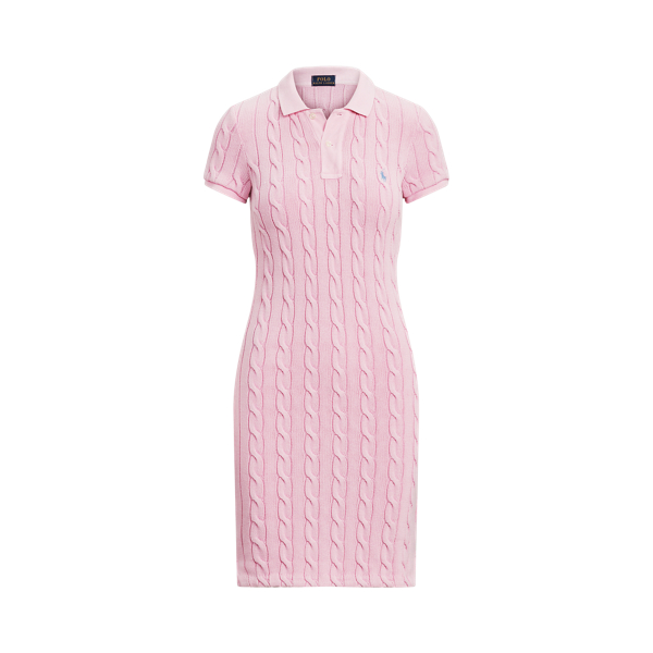 Cable Knit Polo Dress for Women Ralph Lauren UK