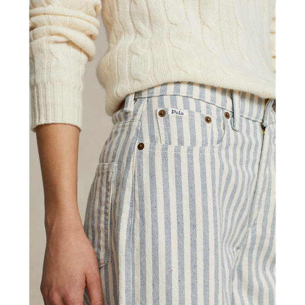 Weite Hose The New Denim Project Polo Ralph Lauren in Calla-Waschung 7