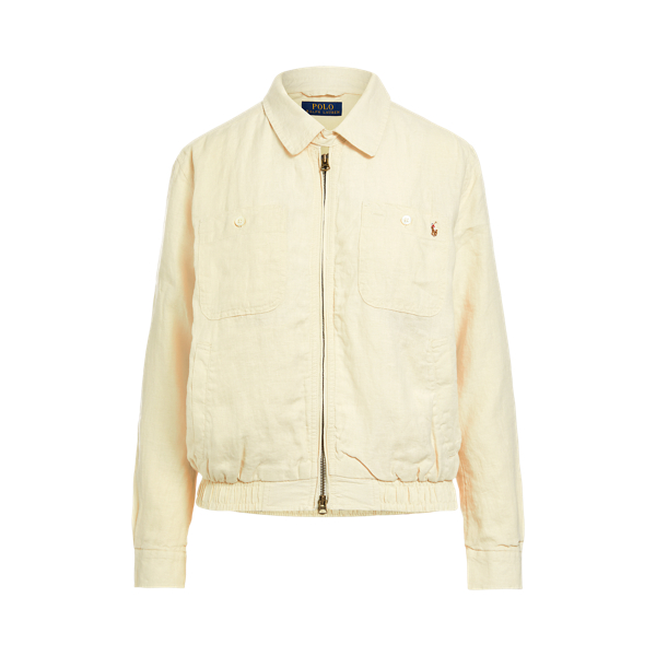Linen Utility Windbreaker for Women Ralph Lauren UK
