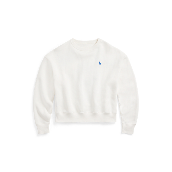 Good Vibes Embroidered Fleece Sweatshirt