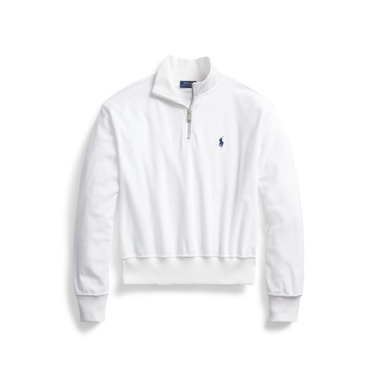 Women's polo quarter zip sweater sale