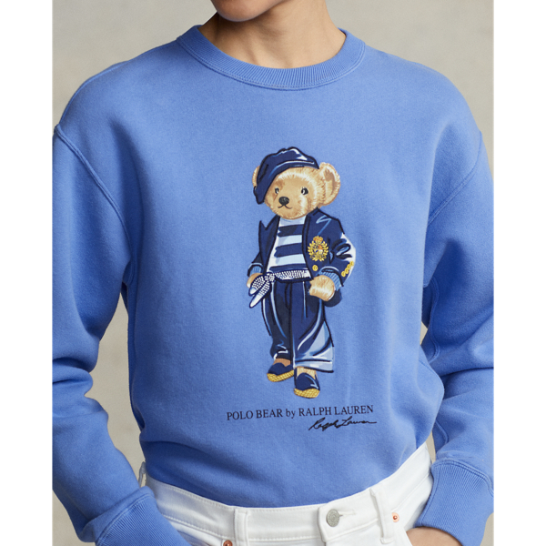 Sweat Beret Polo Bear Polo Ralph Lauren en Bleu des &icirc;les Harbor 6