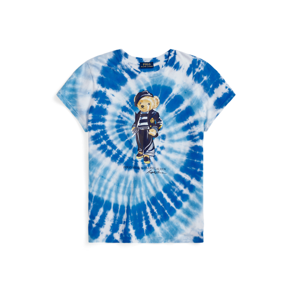 Beret Polo Bear Spiral Tie-Dye T-Shirt Polo Ralph Lauren 1