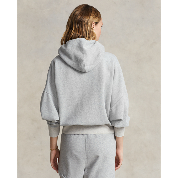 Andover Heather Logo Fleece Hoodie Polo Ralph Lauren 5