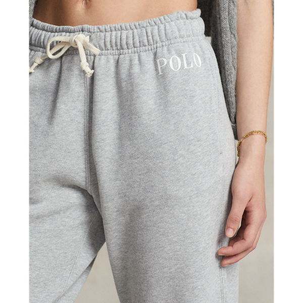 Fleece-Jogginghose mit Logo Polo Ralph Lauren in Andover meliert 6