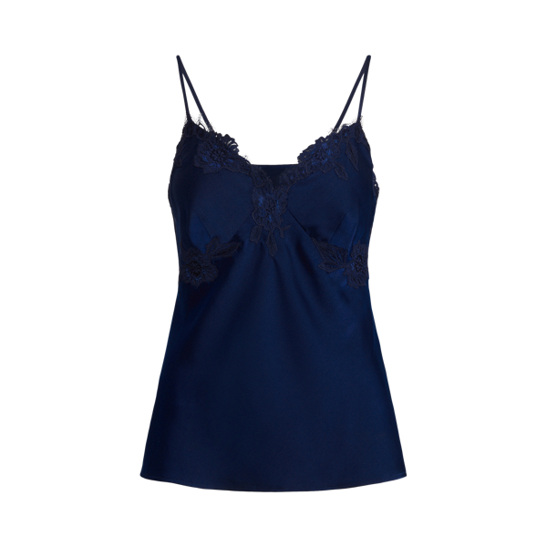 Lace-Trim Satin Camisole Polo Ralph Lauren 1